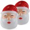 Ornativity Santa Porch Light Cover – Santa Claus Head Outdoor Front Porch Lamp Holiday Decoration Covers - Set of 2